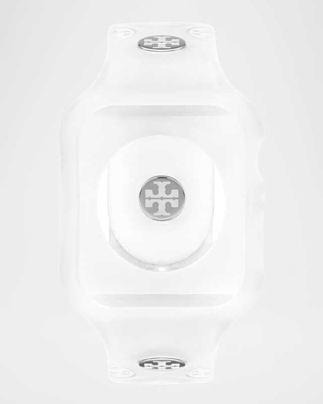 White Silicone Apple Watch Band, 41mm